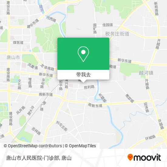 唐山市人民医院-门诊部地图