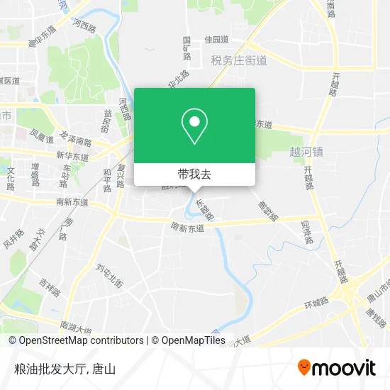 粮油批发大厅地图