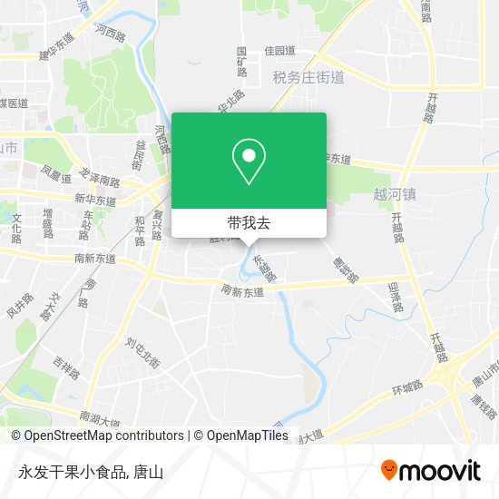 永发干果小食品地图