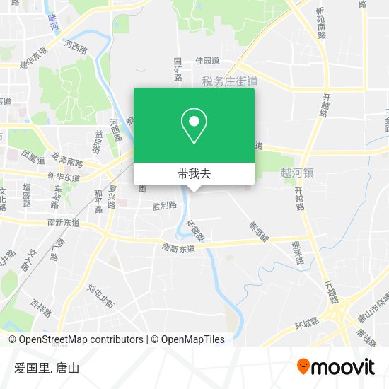 爱国里地图