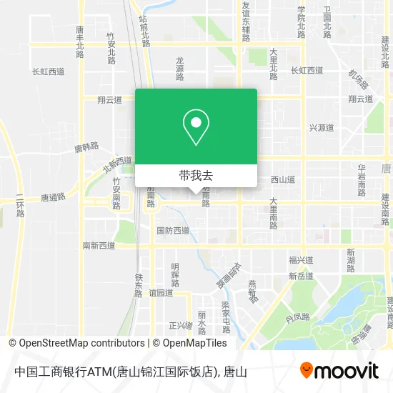 中国工商银行ATM(唐山锦江国际饭店)地图