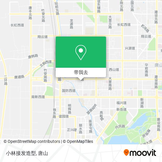 小林接发造型地图
