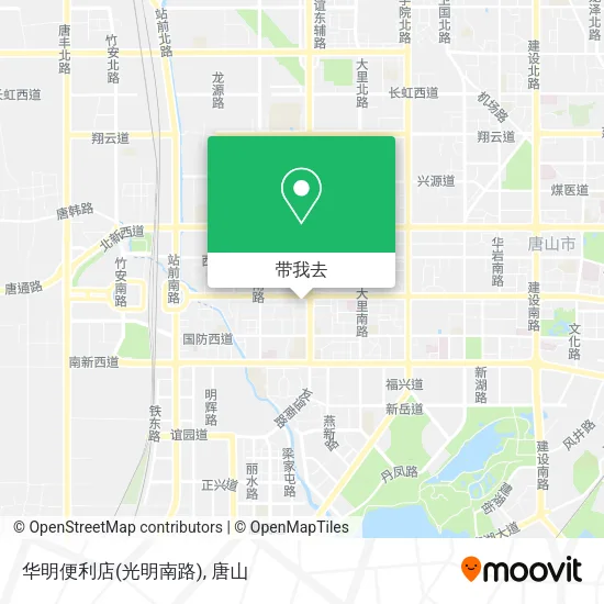 华明便利店(光明南路)地图