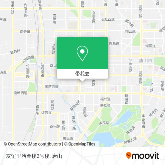友谊里冶金楼2号楼地图