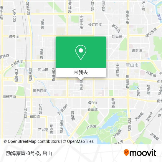 渤海豪庭-3号楼地图
