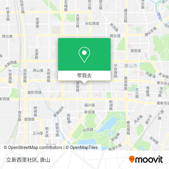 立新西里社区地图