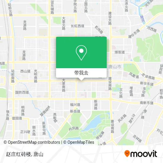 赵庄红砖楼地图