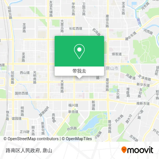 路南区人民政府地图