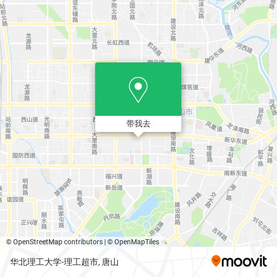华北理工大学-理工超市地图