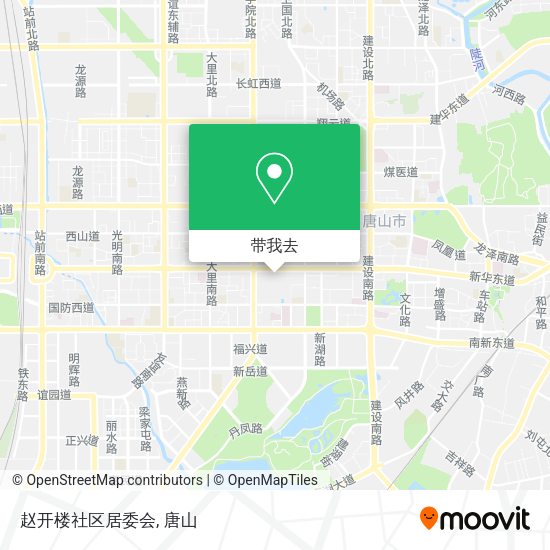 赵开楼社区居委会地图