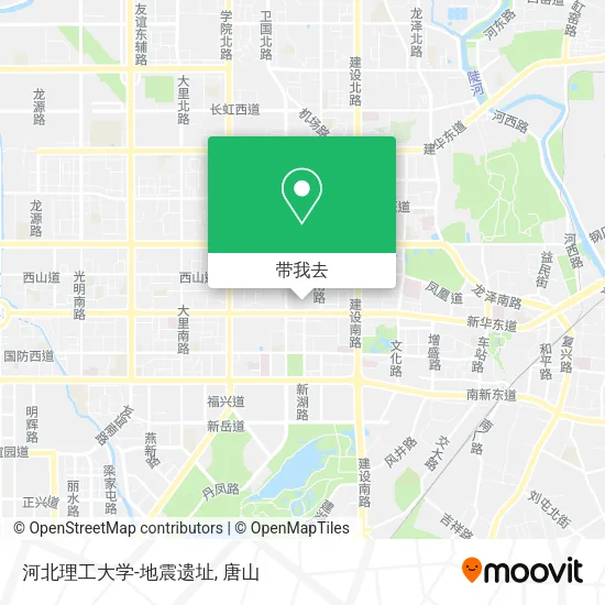 河北理工大学-地震遗址地图