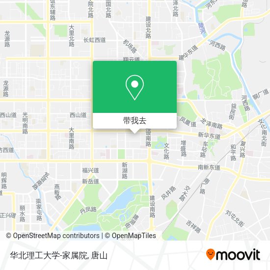 华北理工大学-家属院地图