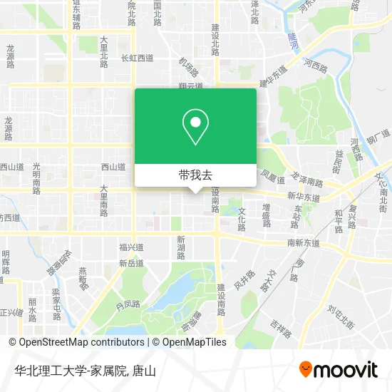 华北理工大学-家属院地图