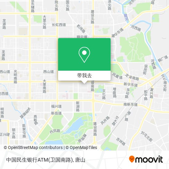 中国民生银行ATM(卫国南路)地图