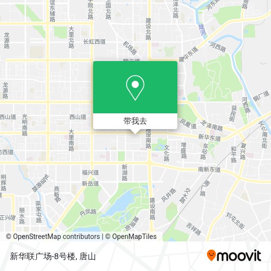 新华联广场-8号楼地图