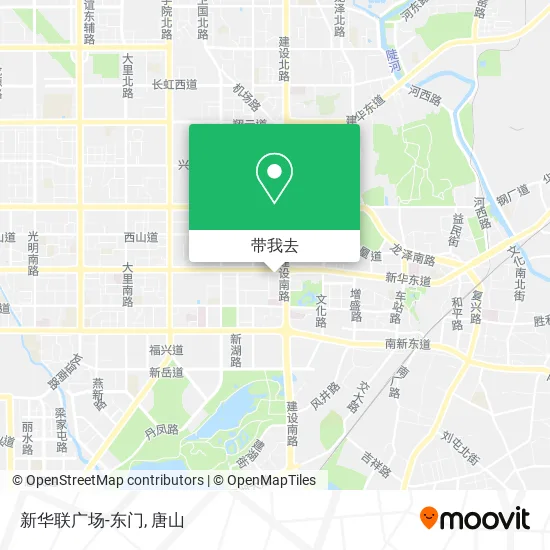 新华联广场-东门地图