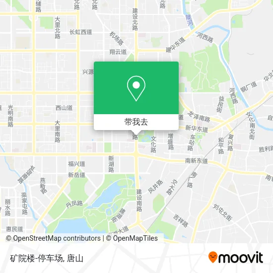矿院楼-停车场地图