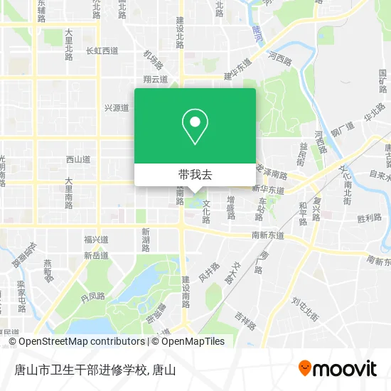 唐山市卫生干部进修学校地图