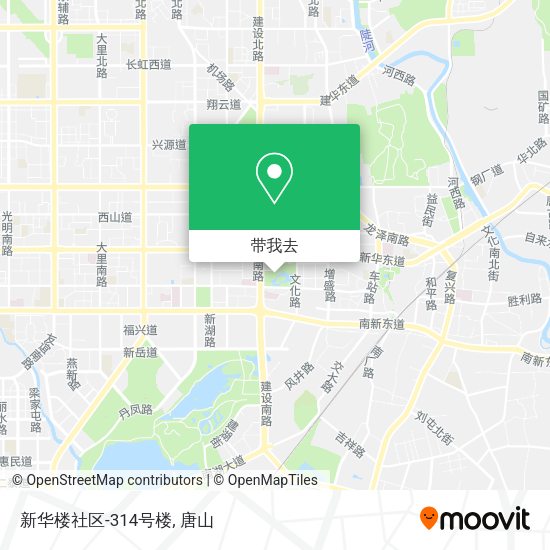 新华楼社区-314号楼地图