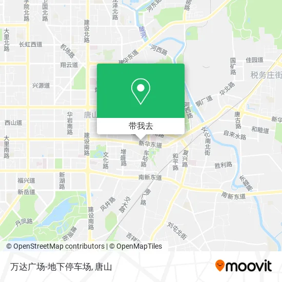 万达广场-地下停车场地图