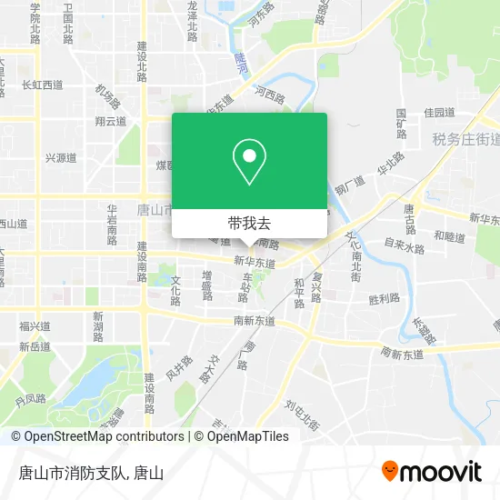 唐山市消防支队地图