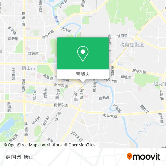 建国园地图