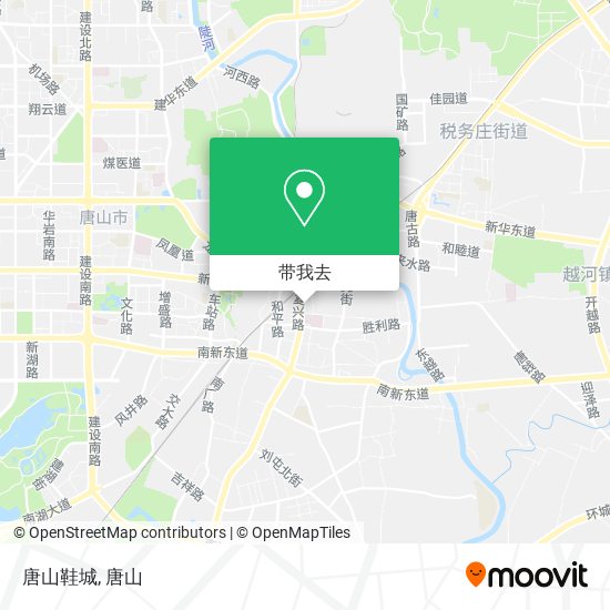 唐山鞋城地图