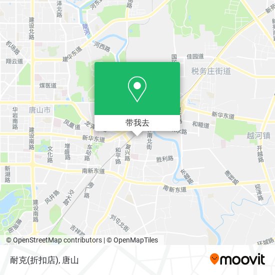 耐克(折扣店)地图