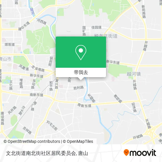 文北街道南北街社区居民委员会地图