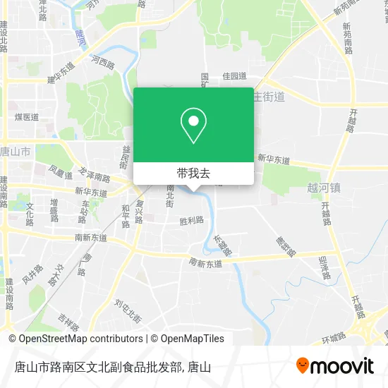 唐山市路南区文北副食品批发部地图