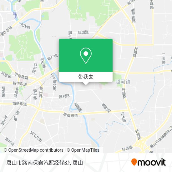 唐山市路南保鑫汽配经销处地图