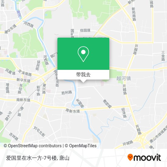 爱国里在水一方-7号楼地图