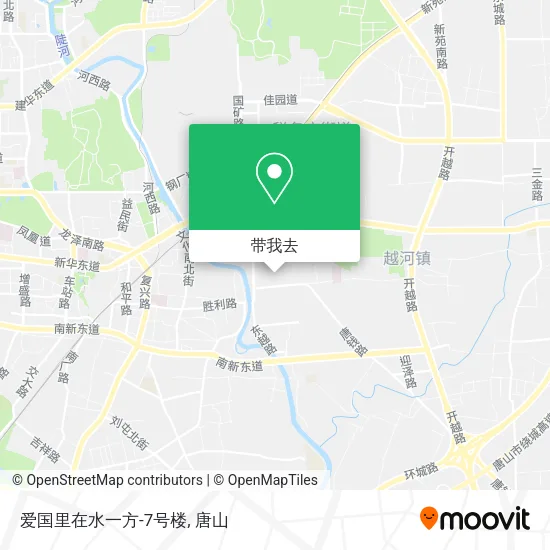 爱国里在水一方-7号楼地图