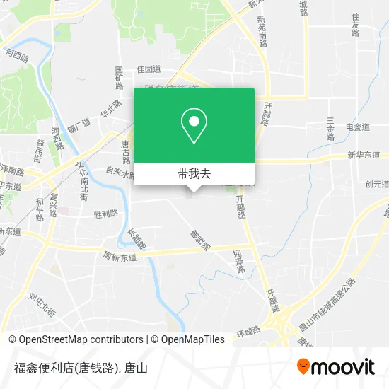 福鑫便利店(唐钱路)地图