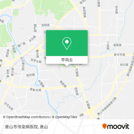 唐山市传染病医院地图