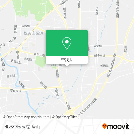亚林中医医院地图
