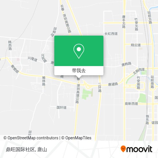 鼎旺国际社区地图