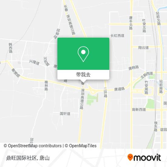 鼎旺国际社区地图