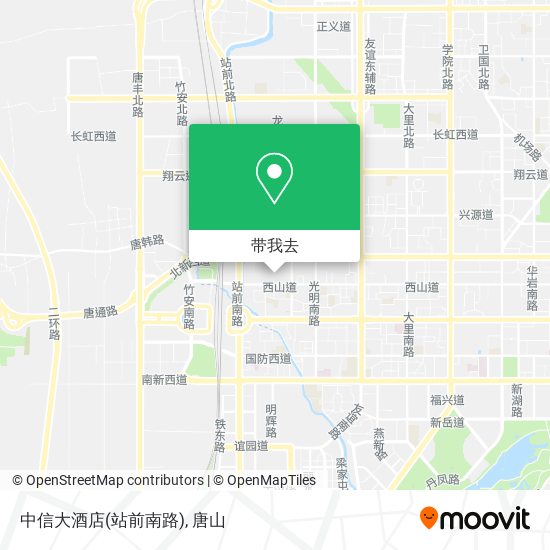 中信大酒店(站前南路)地图