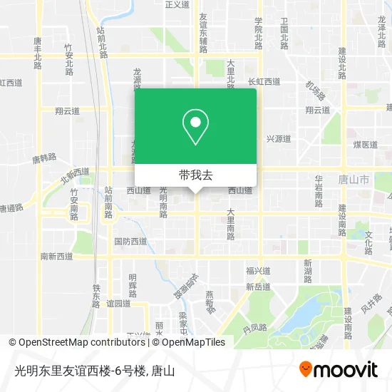 光明东里友谊西楼-6号楼地图