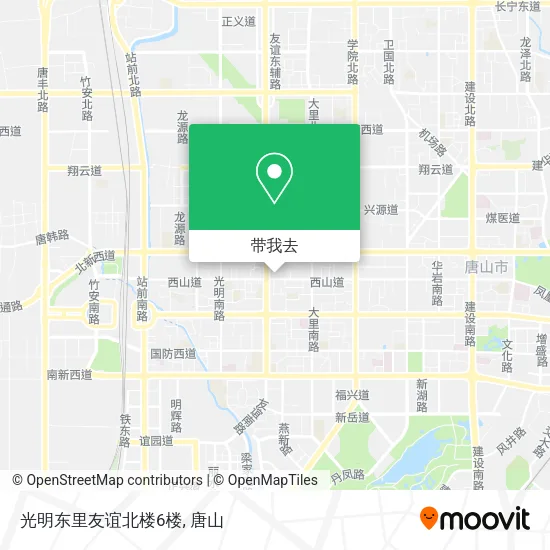 光明东里友谊北楼6楼地图