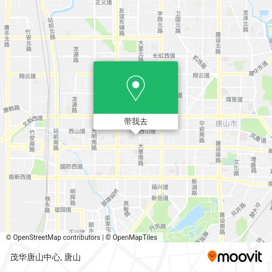 茂华唐山中心地图