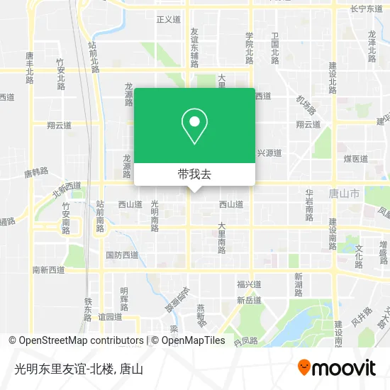 光明东里友谊-北楼地图