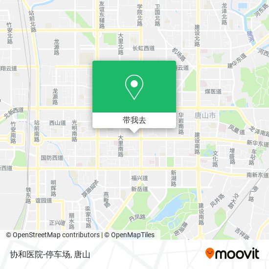 协和医院-停车场地图