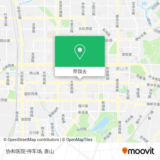 协和医院-停车场地图