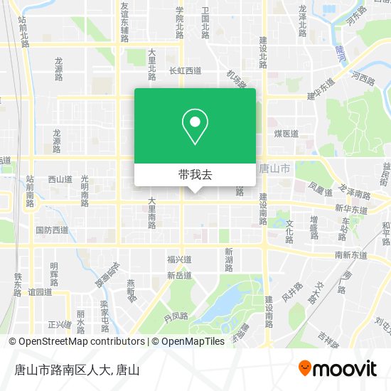 唐山市路南区人大地图