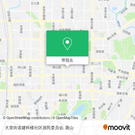 大里街道建科楼社区居民委员会地图