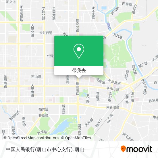 中国人民银行(唐山市中心支行)地图