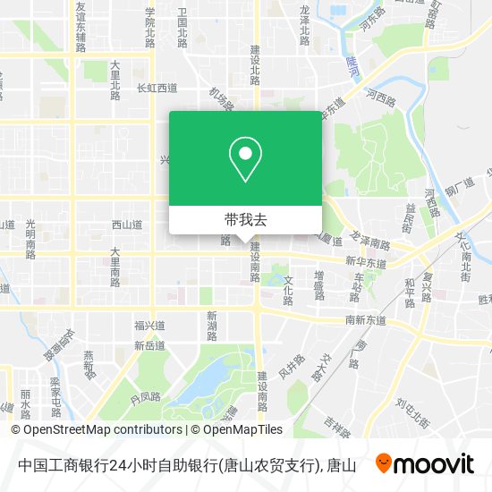 中国工商银行24小时自助银行(唐山农贸支行)地图