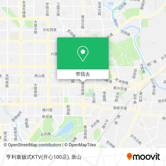 亨利量贩式KTV(开心100店)地图